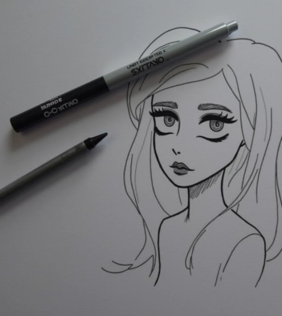 Dibujo sobre el estilo de aprendizaje visual 
