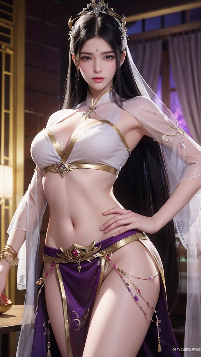 (nsfw), (Gypsy-inspired: 1.3), (High Resolution: 1.4), (Masterpiece: 1.4), (Raw Photography: 1.4), (Best Quality: 1.4), (Gypsy Woman: 1), (Green Eyes: 1.3), (Black Hair: 1.3), (Exotic Hairstyle: 1.3), (White Blouse: 1.3), (Gold Medal: 1.2), (Red Skirt: 1.3), (Frills: 1.2), (Shell Necklace: 1.2), (Bare Shoulders