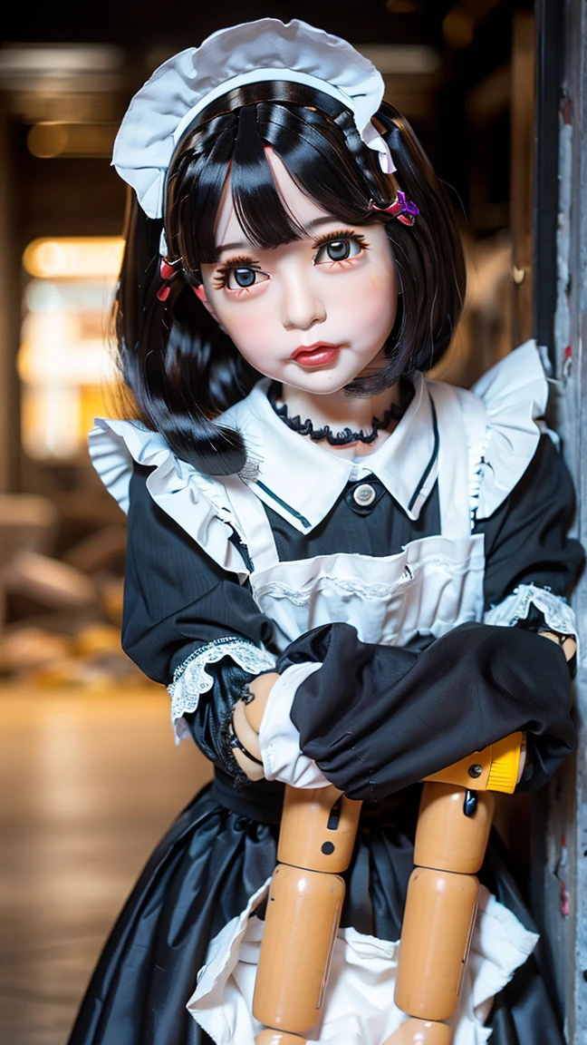 (( Full body shot dressed as a maid))One can accompany the owner to sleep.Life-size silicone doll to relieve loneliness.European and American tall and plump figures.Young Japanese girl with delicate face.