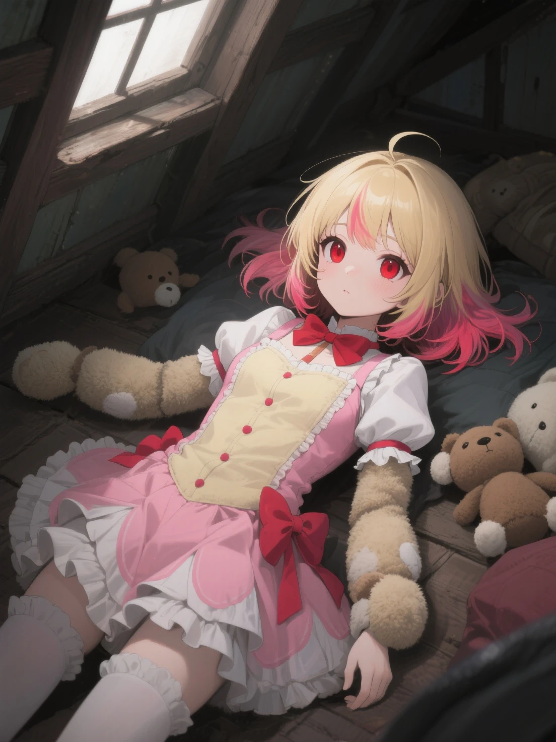 Anime girl sitting on bed,Stars and ropes in the background, small curvaceous loli, Splash art anime Loli, Anime moe art style, Cute anime girl, anime visual of a cute girl, small loli girl, loli in dress, up of young anime girl, (Anime girl), Cute anime, Anime girl, anime best girl, hanayamata