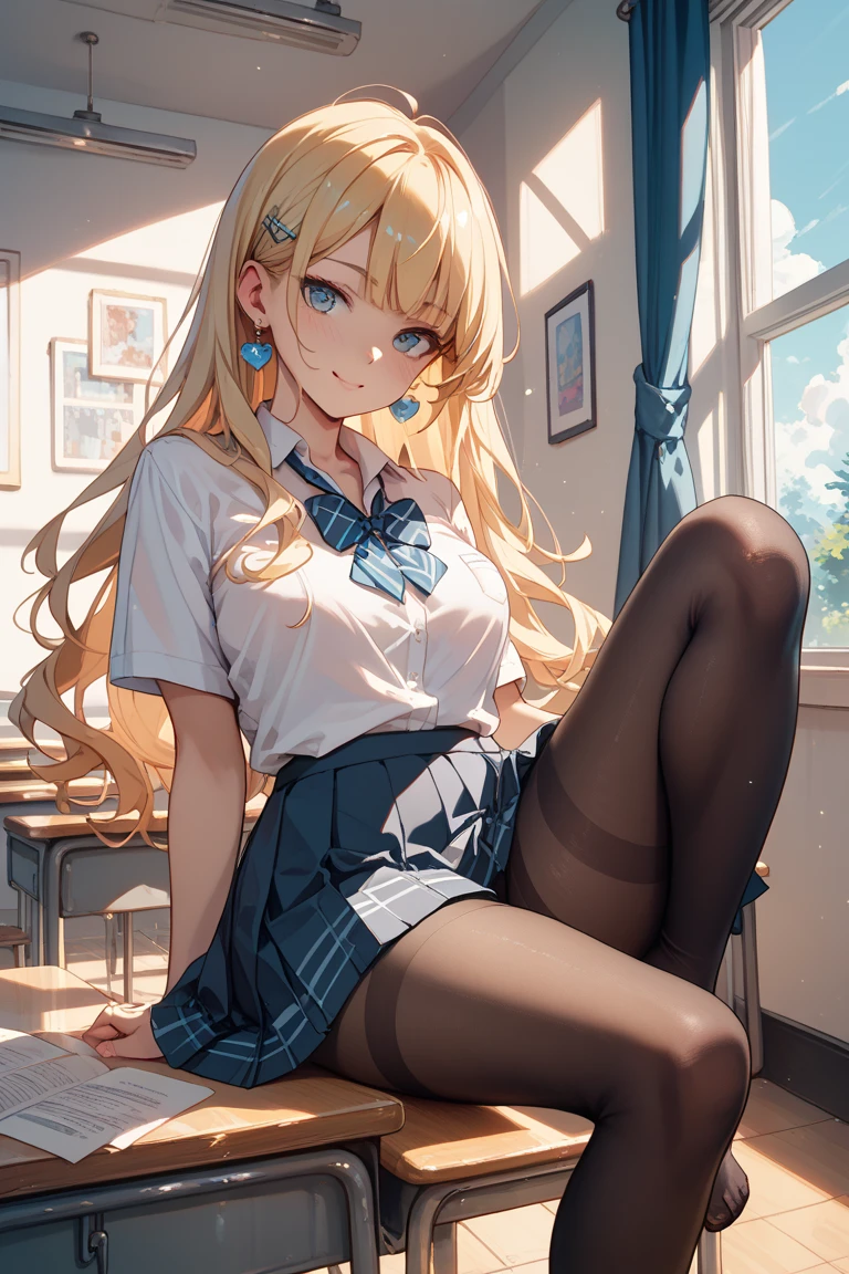 (highest quality:1.2, Very detailed, up to date, Vibrant, Ultra-high resolution, High Contrast, masterpiece:1.2, highest quality, Best aesthetics), Portraiture、girl、slim:1, Bright colors、Beautiful fine details、Beautiful lip detail、long hair, ((wavy hair:0.4))、messy hair, blonde and blue ((streaked hair:1.3)), highlights hair: 1.3, (medium breast:1), (tan skin:1.3), sitting chair, her room, happy, relaxing, cowboy shot
holding big wooden hand held sign (says "happy 2,000 members"\),