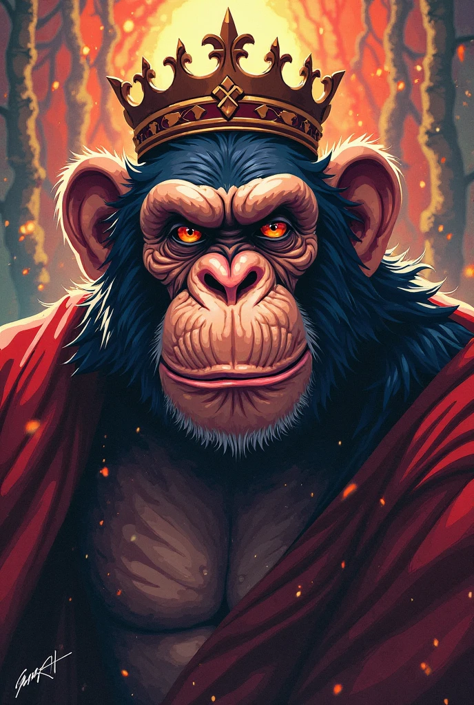 a cartoon monkey wearing a crown and smoking a cigarette, rat with crown, rat king, royal attire akira, by derek zabrocki, inspired by Alex Petruk APe, bored ape nft, rasputin as grubhub character, god save the queen!!!, monkey, by Alex Petruk APe, by Jeka Kemp, extremely high quality artwork, very good image positive_v1.3, ng_deep positive_v1_75t, (beautifull face:0.8),cross-eyed,sketches, (beast quality:2), (high quality:2), (good quality:2), ((monochrome)), ((gray scale)), skin spots, acnes, good anatomy, Deep Positive, facing away, tilted head, good anatomy, giood hands, 8kk quality, good feet, cropped, best quality, high quality, best quality, jpeg artifacts, fewer digits, long neck, cross-eyed, polar lowres, good body, good proportions, gross proportions, ((repeating hair)).