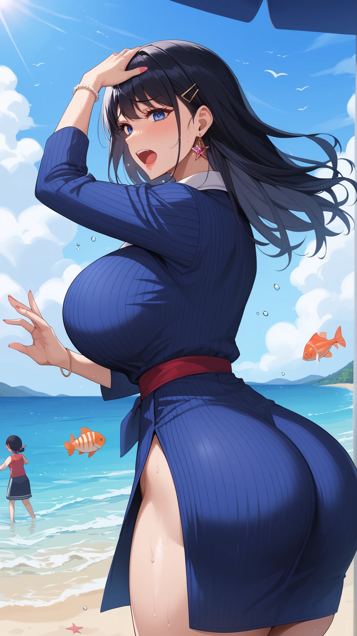 ((nico robin)),((velocity)),Yellow smoke,Attacked by farts, (((Women stand)),velocity,(Yellow smoke is rising),i&#39;i&#39;i&#39;i&#39;i&#39;i&#39;sunny go ship)),((One Woman)),((A girl smells a fart and smiled faintly)),((???? while saw a view of sea)),stand on edge of ship,((blushing)),(​masterpiece:1.2、top-quality)、(the Extremely Detailed CG Unity 8K Wallpapers、ultra-detailliert、Best Shadows)、(细致背景)、(The best lighting、extremely delicate and beautiful)、depth of fields、1girl in、独奏、looking arround her,,Ephemeral,,),()),((((Girl is embarassed when she smells the bad smell of farts)))),,((((profile facing diagonally)))),((i&#39;I closed my mouth with hand feel embarassed...)),(()),((embarassing look)),((massive ????)),((???? text))