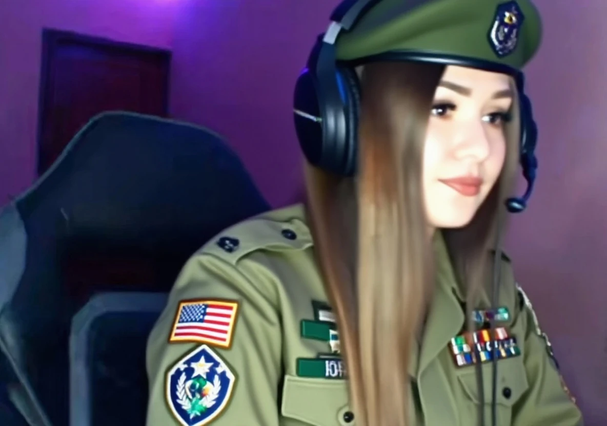 (Codi Vore) I want a (Palestine flag) , (looking at viewer), (detailed pupils:1.3)