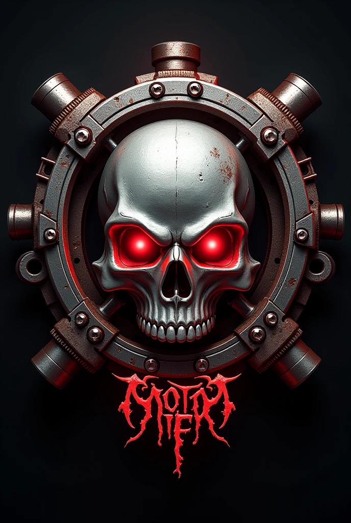 Clear! I can help you create a logo for "Terminator Mutants". There are several approaches we can consider to create the logo, depending on the style you want to convey. I'll present an example of a logo that you can use as a starting point:, 1. Font: Choose a font that conveys strength and has a modern and futuristic style. Some examples of suitable sources might include "Roboto", "Bebas Neue" or "Exo"., 2. Icon: You can combine elements that represent both the idea of extermination and mutants. One approach would be to create an icon with a silhouette of a strong and robust character, with a serious and determined expression. Maybe he might be carrying a futuristic gun. You can also add mutant elements such as different claws, wings, or eyes., 3. Colors: Dark colors, such as black, dark gray, or navy blue, are often associated with a sense of mystery, strength, and danger. You can also add a more vibrant color to