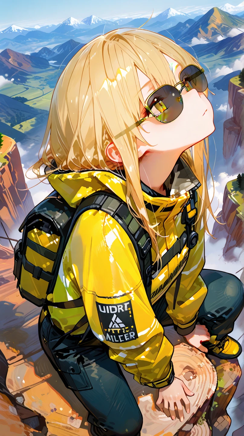 <lora:MidasMagic-22:1.0> midasmagic, golden aura , glint, masterpiece, best quality, 1girl, solo, facing viewer, very long hair, (Cycling jersey and padded shorts:1.2), jungle, evening