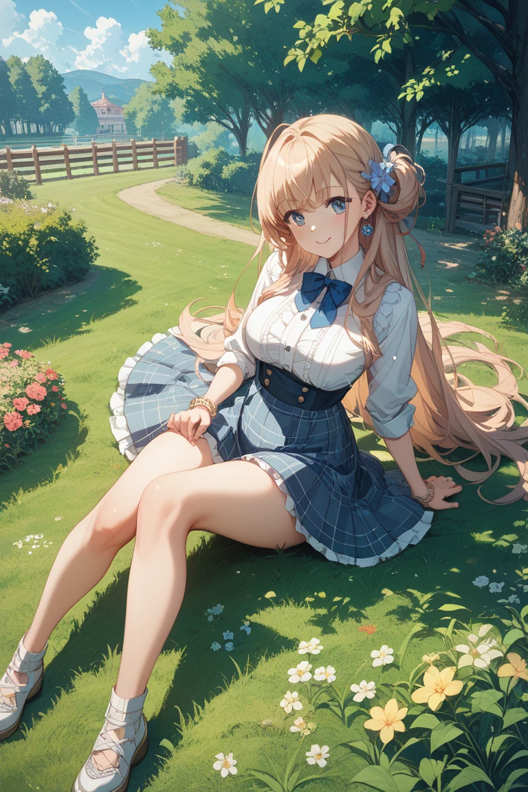 highest quality、High resolution、Detailed Background、(Beautiful face in every detail:1.4)、Anatomically correct、Hide your hands、(Detailed facial expressions)、(Detailed eyes:1.2)、(Detailed eyes:1.2)、Teenage beauty、(Highly detailed face:1.4)、Cute hair colour、Bob、ponytail、Twin tails、well-groomed eyebrows、A picturesque scene、
(A girl sleeping peacefully on a park bench:1.5)、
In a corner of the lush park, there is a bench with a shady, relaxing atmosphere.、
There you can see a girl sleeping with a relaxed expression.、
The soft sunlight reflects off the girl, giving her an angelic aura.、
The way she stretches out her legs and curls up in a ball makes her look like she is enjoying a truly blissful time.、Are you having fun in your dreams?、
Her calm expression truly expresses the girl's happy mood.、
The tranquil space surrounding the girl can truly be described as a picturesque scene.、
If you can quietly capture the girl relaxing, you can get a very cute shot.、
You can capture the gentle image of a girl resting comfortably in nature.
