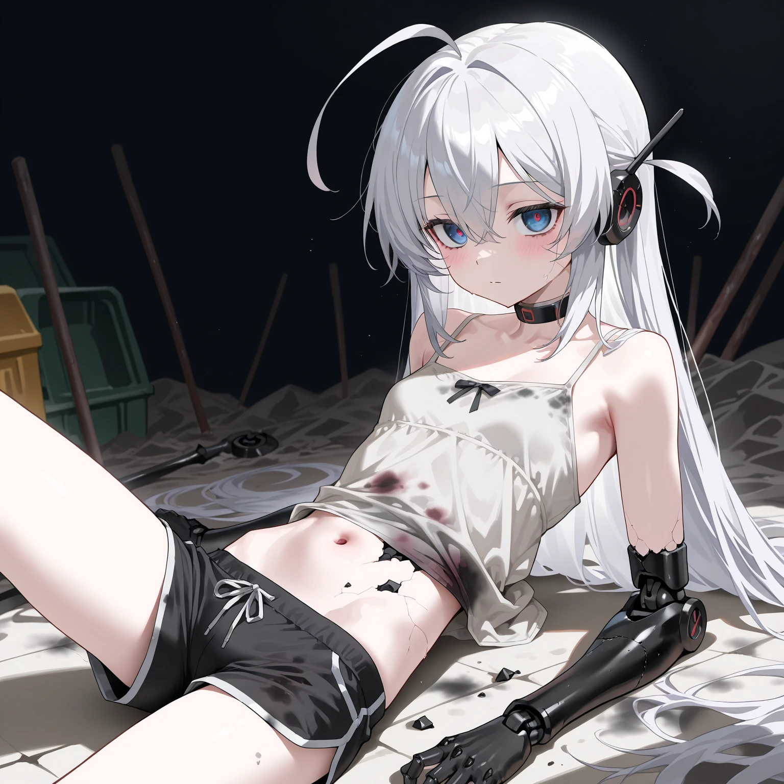 Japanese high school girls, zombie, bare-legged, Barefoot, White hair, Blank eyes, Open mouth, clenching teeth, Angry, Anime, Ray tracing, first person perspective, grey skin, The ultra -The high-definition,sailorsuit