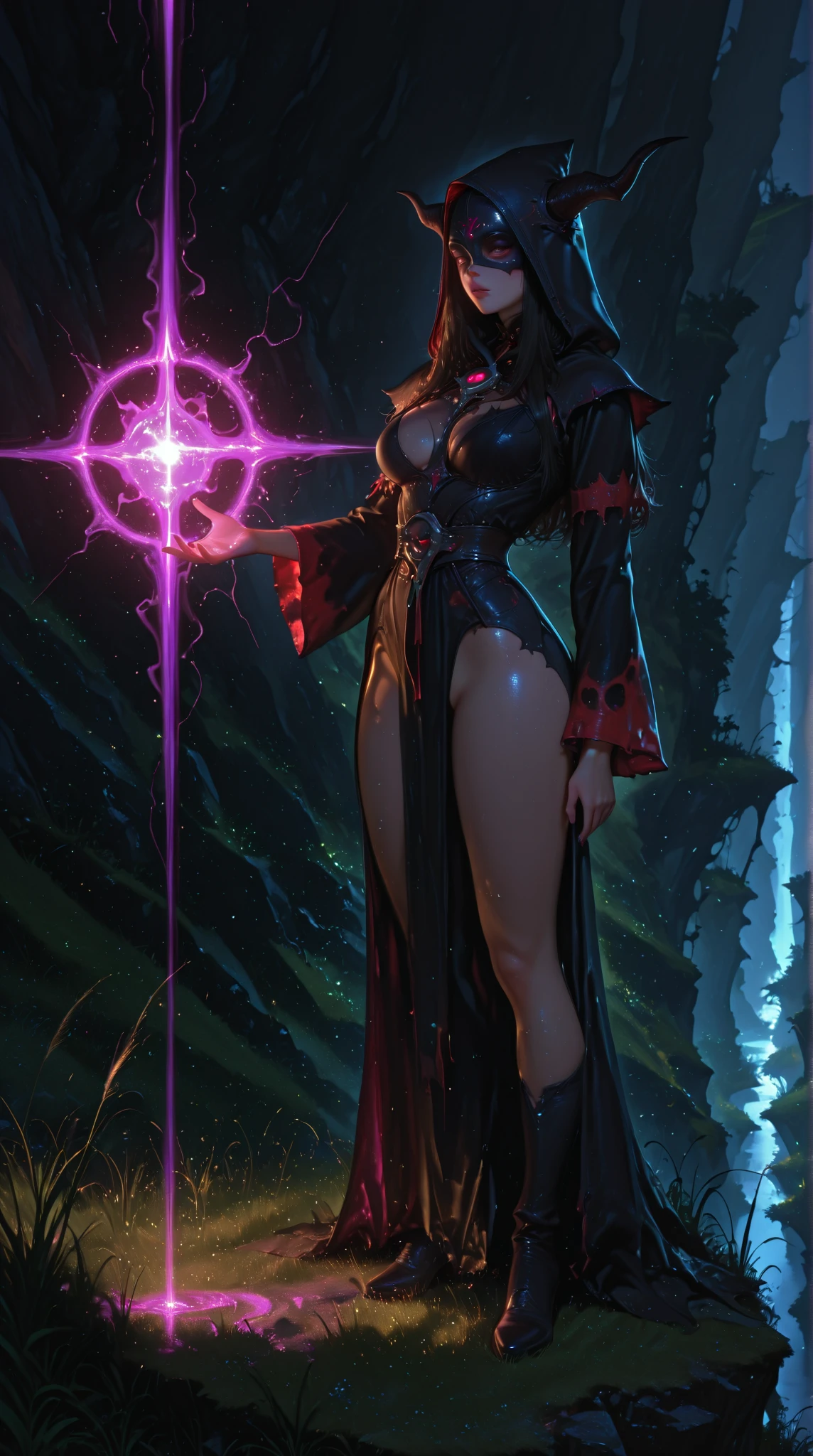(Skindentation:1.5)、reallistic、Photorealsitic、(masuter piece:1.5)、Concept art、intricate-detail、A highly detailed、Photorealsitic、Octane Rendering、8k、Unreal Engine、Dynamic Pause、top-quality、hight resolution、(lifelike face:1.1)、 (surrealistic:1.1)、((full bodyesbian))、perfect eyes、(shinny skin:1.2)、(((hairstyle on)))、(((perfect hand)))、(highly detailed back ground)、((Moving background) )、((lightning))、(llight rays)、((1girl))、I'm wearing a cloak、(((flowing cloak)))、((finely eye、quality eyes、Quality face))、(extremely intricate robes、Tattered magic robes)、short-hair、lightning、electricity、swirling fire、Radiant power、spark of light、fumo、magia、((Dramatic))、epicd、battle field、depth of fields、Bokeh、4k、gotik、embers、particle、fullnude、nsfw