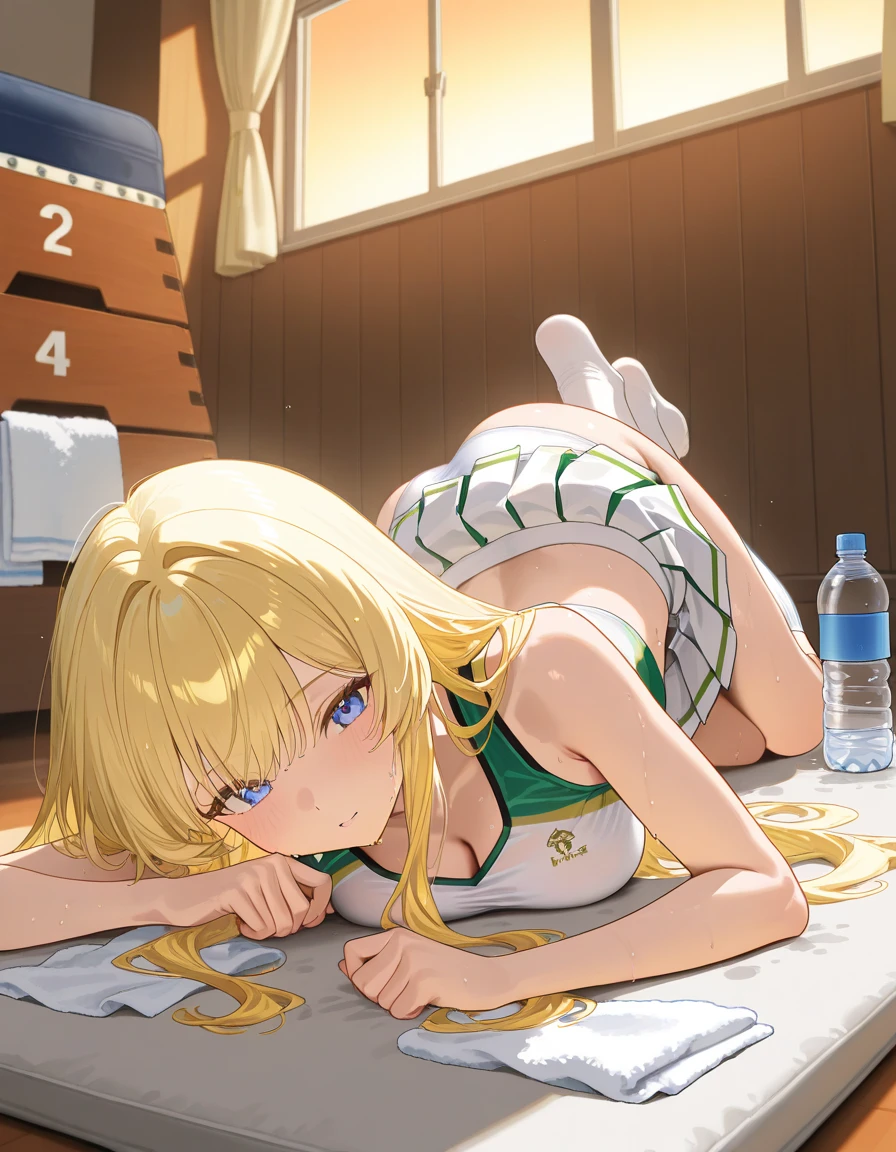 Anime girl lying on the ground with baseball bat in hand, Smooth Anime CG Art, photorealistic anime girl render, Realistic anime style, realistic anime, Cute anime girl rendering, an anime girl, render of april, 8k render」, the anime girl is crouching, Seductive Anime Girl, pixiv CG
