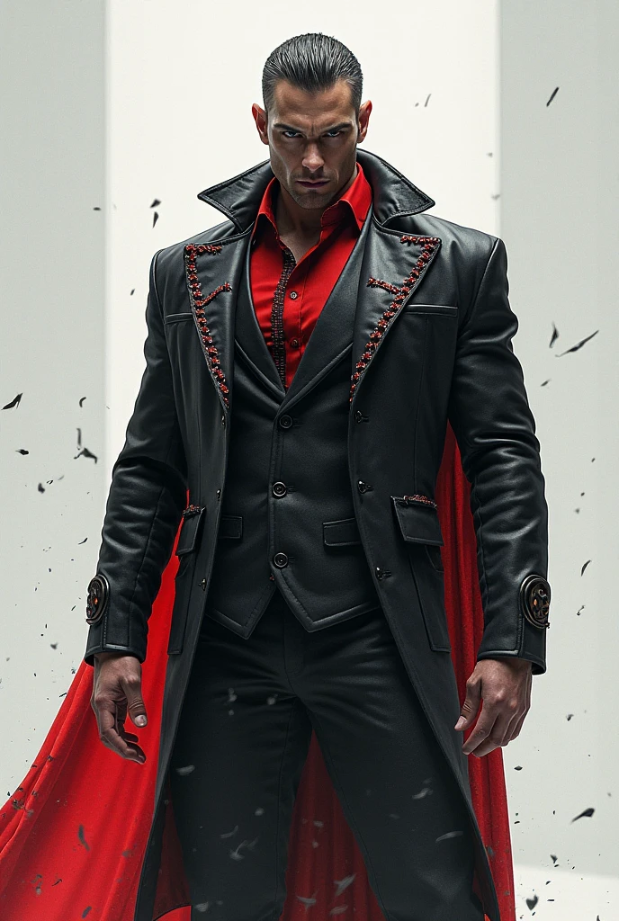 best quality, masterpiece, full body, male vampire, black leather trench coat, sword in one hand) by Jeremy Lipking, by Antonio J. Manzanedo, by lee jeffries nikon d850 film stock photograph 4 kodak portra 400 camera f1.6 lens rich colors hyper realistic lifelike texture dramatic lighting unreal engine, hyperdetailed, hyperrealistic, intricate details, dark gloomy night background, battlefield, apocalypse, dark fantasy, dracula, stolker, movement, walking forward, slow-motion, photorealistic