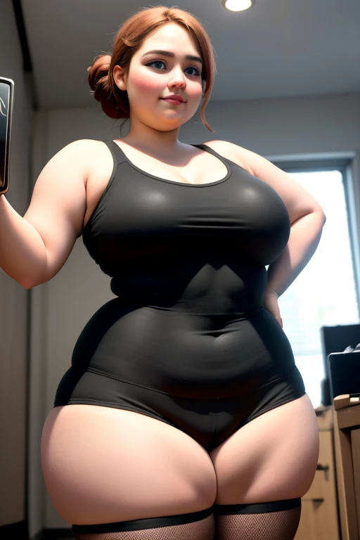 (masterpiece), (best quality), ((MILF)), (large breasts:1.3), (face:1.6), (full body:1.3), (total body:1.3), (realistic),(photoreal), (ultra hi res), (8k), (photo realistic), (a photography of a beautiful girl), (HIGH DETAIL), (INTRICATE), (HQ), (beautiful), (cute), (SEXY FACE), (detailed face), (PERFECT FACE), (hair off forehead bangs:1.3),(short eyebrows),(short hair:1.3),(beautiful detailed black hair:1.3), (little cute loli),(flabby body:1.3), (chubby:1.3), (lovehandle:1.3), (potbelly:1.3), (plump:1.3), (bbw:1.3),(short stature:1.3), (loli),(30 year old:1.3),(toddler body:1.3), (Baby face:1.1), (short bob cut:1.3),(beautiful Eye:1.3)