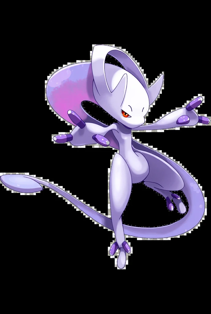 mewtwo, pokemon, <lora:pokemovies_v0_4_06wd_dadap:0.7> , pokemovies, masterpiece, 8k, best quality, <lora:mewtwo:1.0>, (film grain:1.6),