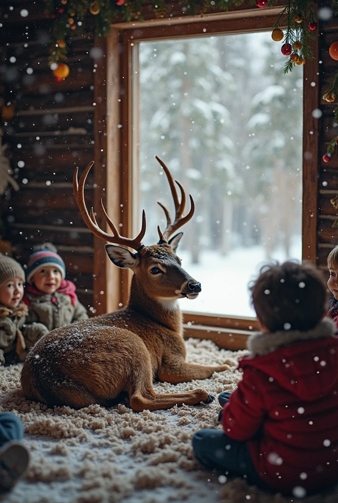magical enchanted forest with snow, a child plays with little squirrels, bokeh effect, high rendering, fully realistic, photography, UHD cinema photo, filmed by Guillermo del Toro, front side view, poses in front of a Christmas tree, reality, official art, 8K quality, Super detail, fine detail skin, film angle, cinematic textures, masterpiece, best image quality,
magical enchanted forest with snow, a child plays with little squirrels, bokeh effect, high rendering, fully realistic, photography, UHD cinema photo, filmed by Guillermo del Toro, front side view, poses in front of a Christmas tree, reality, official art, 8K quality, Super detail, fine detail skin, film angle, cinematic textures, masterpiece, best image quality,