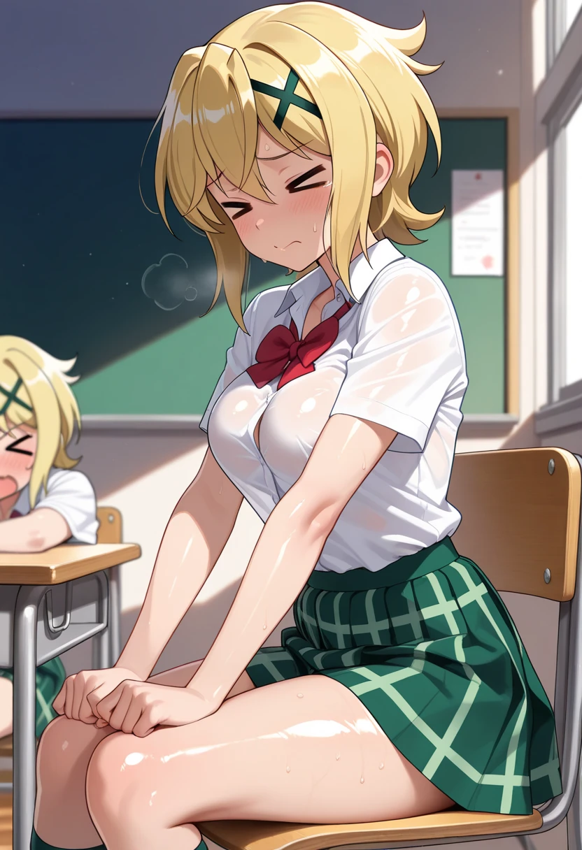 high-level image quality、Train、6+Boys, Holding, Grab yours、Detailed beautiful face,(White hair), Shiny hair, ((gals)), (medium breasts), Tight sportswear、Black blindfold、((opened breast、Pants with a torn crotch area)), high-level image quality、Train、6+Boys, Holding, Grab yours、Detailed beautiful face、red hairs, folded ponytail, blue eyess, skirt by the, neck tie, white glove, police uniform with, a belt, Black pantyhose, jaket, Armbands, large full breasts、((opened breast、Pants with a torn crotch area)),Torn clothes、 (spreading arms:1.2), chain, (Cuffed、Bound arms, Bound:1.2)、agony、((Tears flow, Crying in frustration))、Lusting、hard breathing、Sex Expressions、(((masturbation、plunging the vibrator into the genitals yourself)))、a large amount of cloudy liquid drips from the genitals、