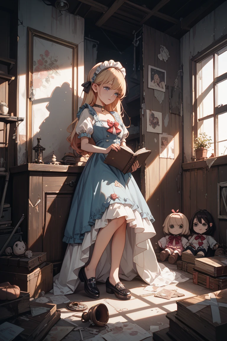 (Highly detailed CG Octane render 8k wallpaper), 8 year old girl underwear, Realistic panties made from patterned cotton fabric, Medieval long dress with panniers, Fabric Realism, Low - Angle, You can see the drawer, Pull up the dress by hand, Strong winds, Translucent slip, Translucent slip, tights, Highest quality, whole body, Skirt lining, Strong winds, Translucent embroidered drawers