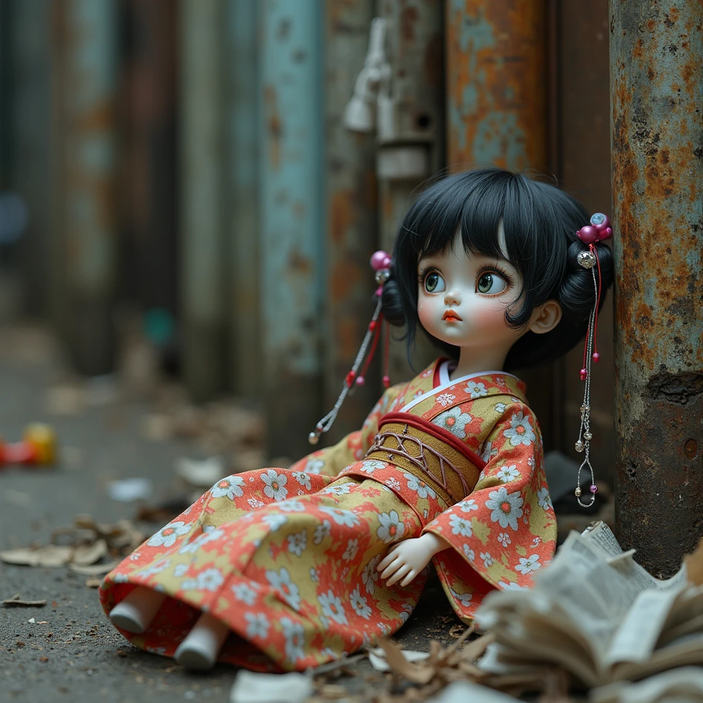 (tmasterpiece,k hd,hyper HD,16k)brunette color hair,15 year old girl,Multi-layer gauze skirt,Terracotta Warriors embroidered chicken crown gold inlaid hairpins,Rouge lips,Cherry mouth,Focus on the neckline,Soft hair like slippery silk,Sparkling,Almost reluctant to look away,She wears suspenders!Imagine that,She just wore a cheongsam to shop in the bustling Sanlitun,One can't help but want to take a closer look。Take a closer look, desi,Her belly pocket is quite stylish,The skirt flutters in the wind,It's like adding a touch of energy to the whole street,Crocodile skin train,A sneak peek angle,(From the angle below),Sit in a seat with a fish pattern on the train,sitting in front,Zoom camera,head portrait,Head down and sleepy-eyed,Look at the ground, best qualtiy, hyper HD, (realisticlying:1.4),, A high resolution, the detail, RAW photogr, Sharp Re, Nikon D850 Film Stock Photo by Jefferies Lee 4 Kodak Portra 400 Camera F1.6 shots, Rich colors, ultra-realistic vivid textures, Dramatic lighting, Unreal Engine Art Station Trend, cinestir 800,