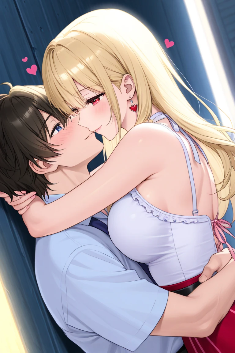 ((1 young son)), (1mom), (duo), sitting, A mom seducing her young son, European 40 year old milfs with their young son with blonde and brown hair, best quality:1.4), (ultra highres:1.2), (8k, RAW photo:1.2), laurenalexis, (1mom, 1son), the mom is showing off their curves, bending over seductively, wearing sexy outfits and short shorts, with their young son, clear eyes, a mom and her young son, ((french kiss))
