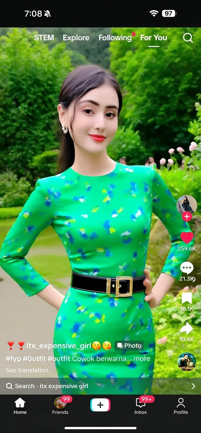 Make this girl look like a barbie doll