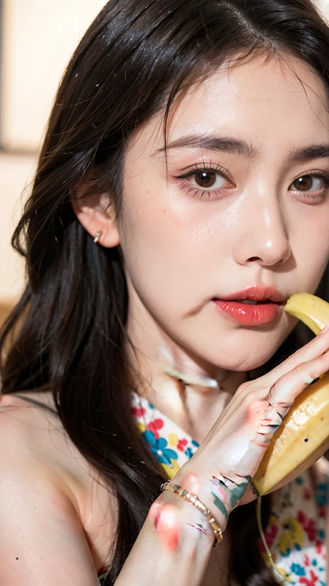 ((highest quality)), ((masterpiece)), (detailed), Perfect Face,Lemon Eating Challenge