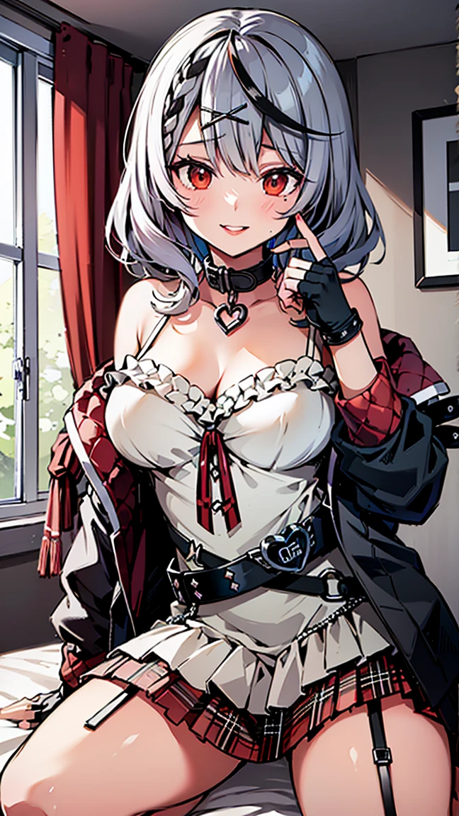 ((masterpiece, highest quality, High resolution)), Depth of written boundary, 
break, One girl, standing behind the kitchen, (cooking:1.3), smile, 
break, (indoor, kitchen), 皿に盛られたcooking,     
break, (Thank you Chloe, Garter Straps, Fingerless gloves, 破れたKnee socks, Grey Hair, Multicolored Hair, Plaidスカート, chestの谷間, x Hair accessories, Red Skirt, Black collar, White camisole, chest, Braiding, Black belt, Long Hair, 黒いJacket), ((Red eyes)), ((beautiful細かい目))Glare　Glare　NSFW(Vagina Penis)((One man and one woman,Have sex)),Are standing,Vagina Penis,Small breasts,Ahegao,,masterpiece, highest quality, Show your underwear　Expressionless　look down　 ((Skirt flip))Roll up your skirt　Have your picture taken　camera　crowd　garden　Stand on the track　((Skirt flip))Roll up your skirt ,Open clothes,Collared shirt,Sweater vest, Plaidプリーツミニスカート, Knee socks ,Black pants、Lace Underwear((Light black lace panties))、Black panties、 Detailed face、One Girl、Frills、Black Ribbon、, (Very detailedな:1.2), (Very detailed:1.3), blue eyes, String ribbon, High Waist Skirt, blouse、Frills、jirai kei attire、Spread your legs々々Spending time surrounded by、Fat man　((女性器からのsemen:1.2))Exposed nipples, Breast milk, clitoris, White pee, semen, Love Juice, clitoris, White urine, semen, (Glowing Skin,Oily skin,Shiny skin),(Perfect Anatomy),Open your mouth,Cute pose,Midnight Downtown,Lots of neon lights,Urban hustle and bustle　She confessed, at least, lift up the skirt、 (中くらいのchest:1.2), break skirt, Knee socks, bow, red bow, , Jacket, Pleated skirt, black Knee socks, zettai ryouiki, Plaid, Plaid skirt, blazer, break looking at viewer, break outside, break (masterpiece:1.2), highest quality, High resolution, unity 8k wallpaper, (shape:0.8), (緻密でbeautiful目:1.6), 非常にDetailed face, Perfect lighting, Very detailedなCG, (Perfect hands, Perfect Anatomy), blush、Sweat、Mouth mask、Black Mask、 Looking at the audience, abdomen, Contrasting, Cowboy Shot, Ahegao, Ahegao,Light Blue Bra、Light blue underwear、Light blue pants、((Light blue lace panties))、Sexy pose　Fascinating、黒のKnee socksックス、 Panty shot、Head to toe、少し下からの構shape、Light blue panties、((Light blue lace panties)),Sexy pose,少し下からの構shape、lift up the skirt、Show your underwear、Under the spotlight、delicate underwear、(((Show off your underwear)))、Spread your legs、Detailed garbage pile on background、、Dark Room、Scatterでg of food waste、(Used condom litter:1.4),Absurd, High resolution, (Anime Style:1.1), ((Tabletop)), ((highest quality)), (Very detailed), (beautiful), alone, beautiful face、(lift)、(信じられないほどDirty roomでゴミの上に座っている、Cute operation smartphone:1.4)、The room is full of rubbish、Garbage containing rolled up tissue、There are also cockroaches、Dirty room、Love Hotel、
