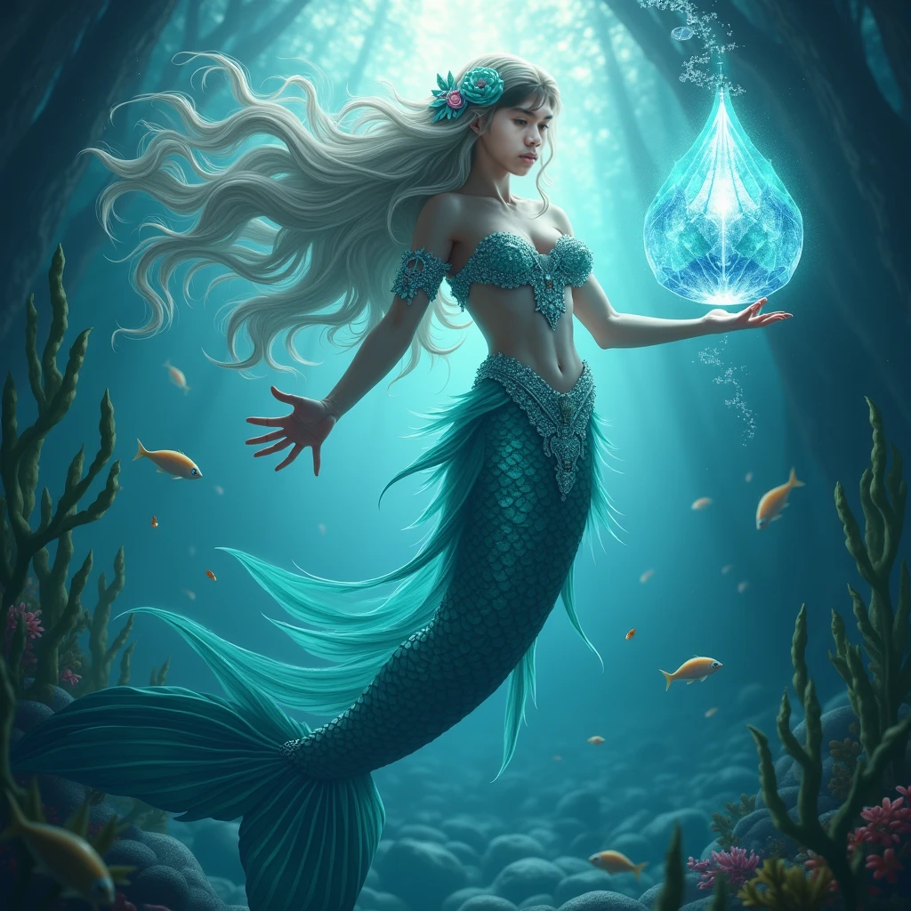 mermaid of the ligths