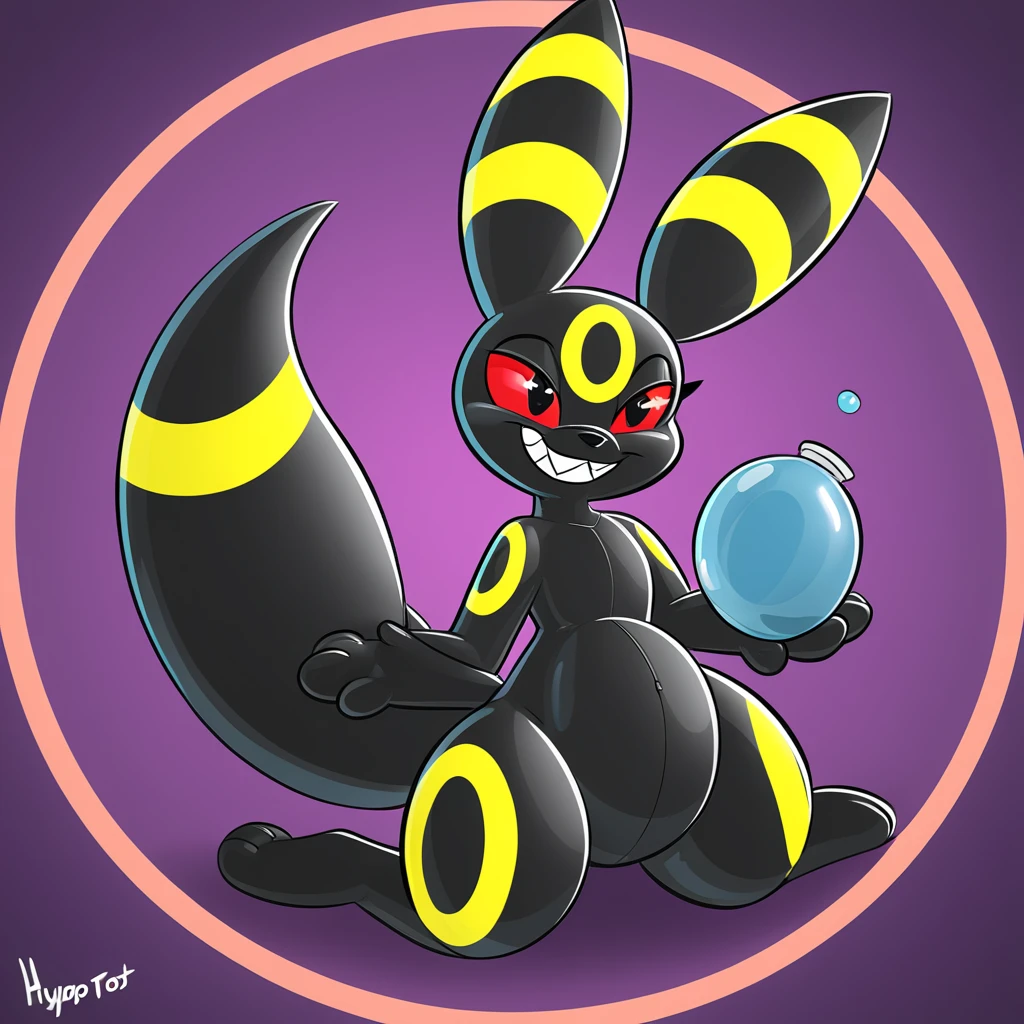 score_9, score_8_up, score_7_up, score_6_up, cute pony portrait, simple background, full body, furry umbreon pokemon,big cock 12 inches,face êxtase,collar red,anthropomorphic 