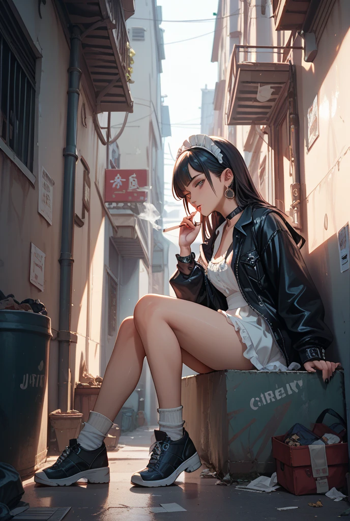 (masterpiece), (best quality), (Extremely detailed), nightclub, sexclub, club, carnival, red light, darkroom, smokes, FOG, grope, different, Harassment, , Alcohol, 大leg, leg, skirt