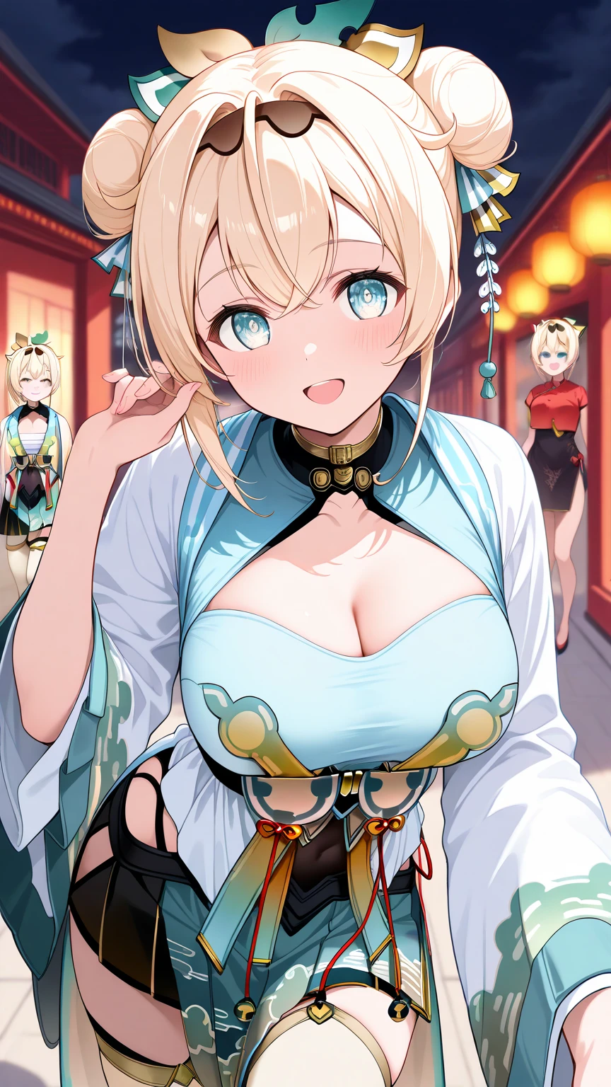 Lori huge breasts cleavage，，比基尼，Beth，Petite，cute big breasts，dual horsetail，full bodyesbian