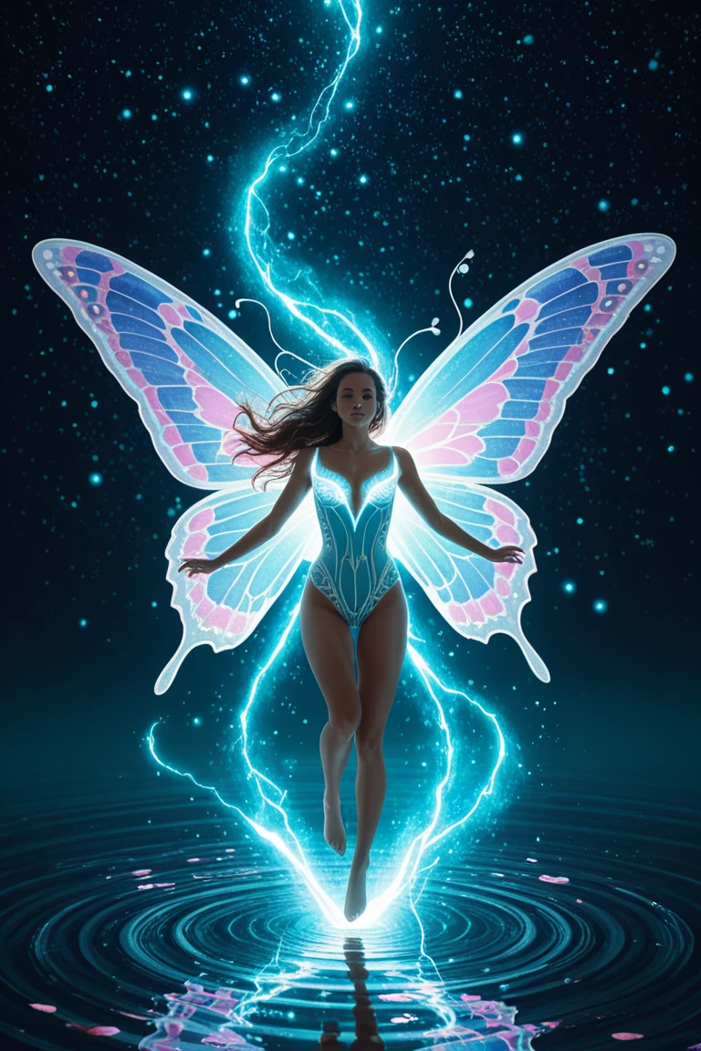 absurdos , Altas, ultra detalhado, (1girl:1.3), quebrar, Fantastic panties, bunda, Chapelaria, quebrar, persona leve, persona, gostosa, seminua, cabelo longo, controle da mente, fractal, corpo inteiro, teto, Artistic background, blue bioluminescence, geometric, Organic, blessing, favor, Exaltado, sublime, puta, Desdobramento, Desvendar, Antigravidade, antimatter, guardian angel, Holy, sagrado, Espiritual, digno, Bioluminescence red, flor, Holographic wings, not magic circle, photon, borboleta, Scales, galaxy,