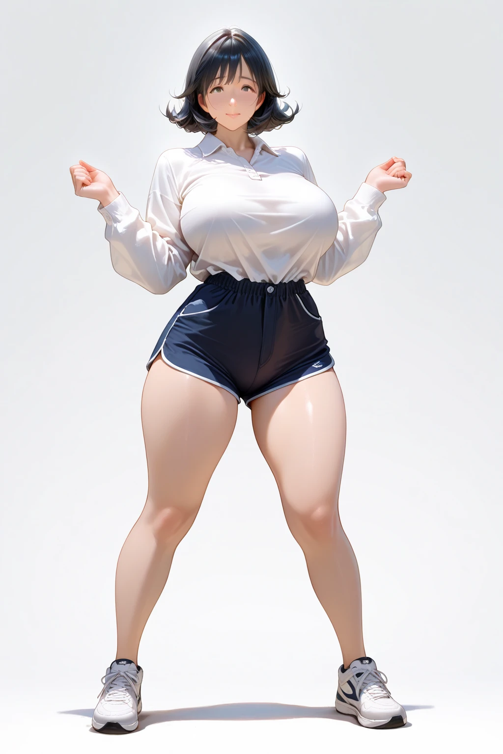 ((Legs spread posture))、Short bob hair、large udder、Colossal tits ,Big ass 、Posture with buttocks sticking out、Turn your buttocks、Plump ass、、((Image of one person))、H Cup Bust、thick thighs、cute little、Beautiful nipple、Beautiful skins、show female genitalia、Open your crotch、Thin pubic hair、Angle seen from below、sano、please show me your boobs、Posture with legs wide open,a little fat belly、chubby figure、Whip whip、Show me your ass、sensually、wide pelvic,Beautiful areola、Please show me your nipples too、Rubbing your、Rubbing your、Grab your,Beautiful female genitalia、Beautiful anus,Healthy body