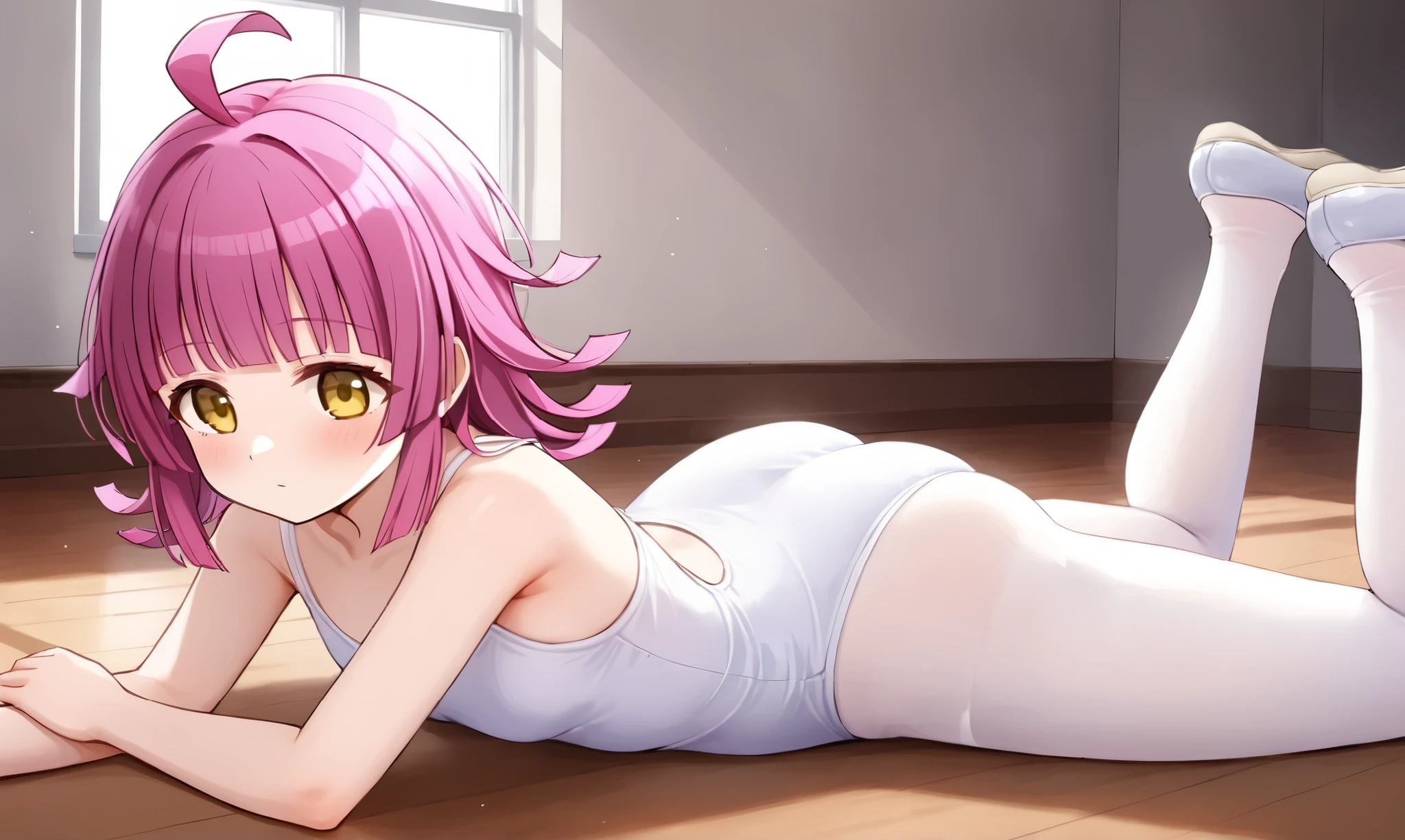 （best quality， masterpiece），mine   , details), (Light and shadow oxtail  , bed background, Cute girl posing on pillow ，Pillow,（piles of Pillow），Upholstered，（（four poster bed）），Soft pillow quotation，Lots of Pillow，（Pillow），The love surrounding the protagonist，steam，Luxury Pillow），（luxury bed），（Gorgeous pattern pillow），luxurious pillow，（bedroom ），pillow humping，hump，open mouth，red eyes ,  kneeling,（Love around the protagonist），（Steaming hot），（pillow）,Four poster bed，Canopy bed，Lots of pillow heads，princess bed  , frilled pillow  ,   long hair  ,  frilled pillow ,  (pink polka dot pillow)