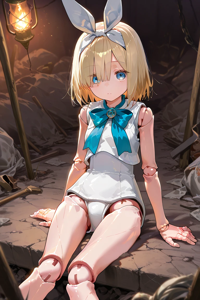 1girl, chito, flat chest, nude, blue eyes, solo, barefoot, simple background, embarrassed, looking at viewer, futa, large penis, huge penis, penis focus