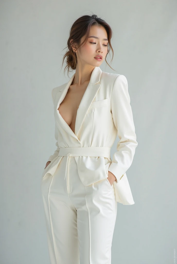 ((Best Quality, 8K, Masterpiece: 1.3)), Wide Angle, Focus: 1.2, 2 Petite Nurses, Perfect Body Beauty: 1.4, ((Bobo Head Short Hair: 1.5, Layered Haircut, Beautiful Breasts: 1.2)), (Wet Clothes: 1.1), Highly Detailed Face and Skin Texture, Detailed Eyes, Double Eyelids, Whitened Skin, (Realistic Lighting, Best Quality, 8K, Realistic, Masterpiece: 1.3)), Clear Focus: 1.5, Beautiful Nurse, Perfect Body Beauty: 1.4, Slim Abs: 1.1, ((Short brown layered hair, flowing hair: 1.2)), (Nurse suit: 1.4, open, buttocks: 1.2, Nurse cap: 1.2, Gloves: 0.5), Fine smooth see-through clothing: 1.5, Exposed breasts and areola: 1.5, Operating room, ultra-fine face, realistic pupils, double eyelids, long eyelashes, swollen eyes, healing smile: 1.5, Pink and fair skin: 1.5, (delicate stiletto heels crystal band sandals, High quality: 1.2, fair pink toes: 1.5), waist focus, buttocks focus: 0.6, model pose, multi-angle shooting [Full body: 1.2]