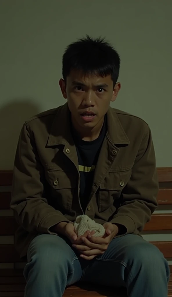 There was a man sitting on the bed,The bed was covered with a blue blanket, Lu Ji, nanquan, jinyiwei, korean muscle boy 2 1 years old, ruan jian, Yang Qi, Li Zixin, he is happy, ruxing gao, Chen Zezhou, leaked photo, bian luan, xintong chen, sit on a bed, wenfei ye