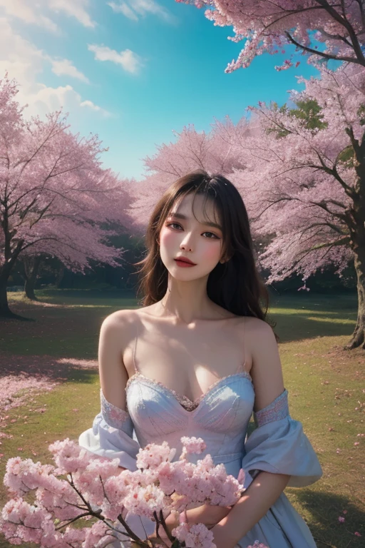 (((Medium hair))), best qualtiy, 8K, hdr, A high resolution, absurderes:1.2, blur backgroun, Background bokeh:1.2, photography of, (RAW photo:1.2), (真实感:1.4), (Masterpiece:1.3), (complexdetails:1.2), 1girll, 独奏, japanaese girl, delicated, Beautiful detailed, (Detailed eyes), (Detailed facial features), Bigboobs, (((Large breasts))), Skin Firm, (Looking_at_peeping at the viewer), From_Front, (being thin),(best qualtiy:1.4),(超A high resolution:1.2),cinematic lighitnglamplight,(Extremely detailed illustration),(Gloss on lips,best qualtiy,超A high resolution,depth of fields,Caustics,Extensive illumination,naturalshadow,85mm, f/1.4, iso 200, 1/160s:0.75),1girll, Solo, (((Silk vest))) Smile, ((silk garment,pleatedskirt,Classroom))