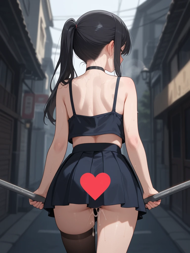 (Artistic photos of cyberpunk prostitutes)、(ighly detailed:1.2)、(Complex neo slam in the background:1.1)、ultra-detailliert、(Soft lighting:1.2)、hight resolution、Film particles。Super Giant Giant Lady、lookback、Rich buttocks、celebration、Congratulations、smil、smil、Hold out a bouquet、huge smile、dance、