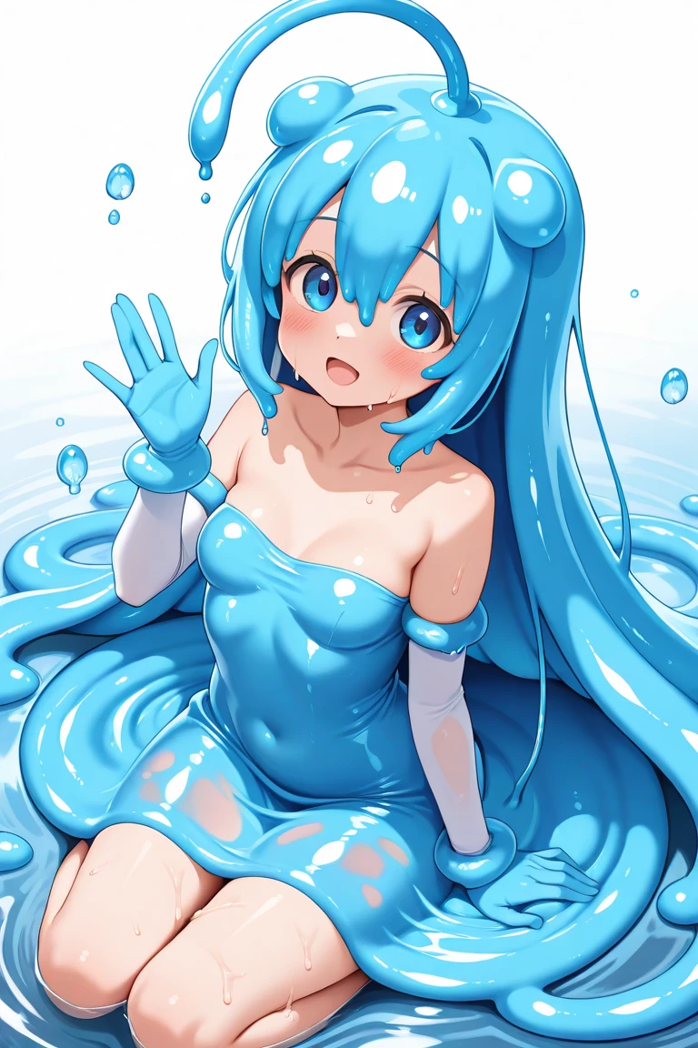 Hinata intercourse with slime
