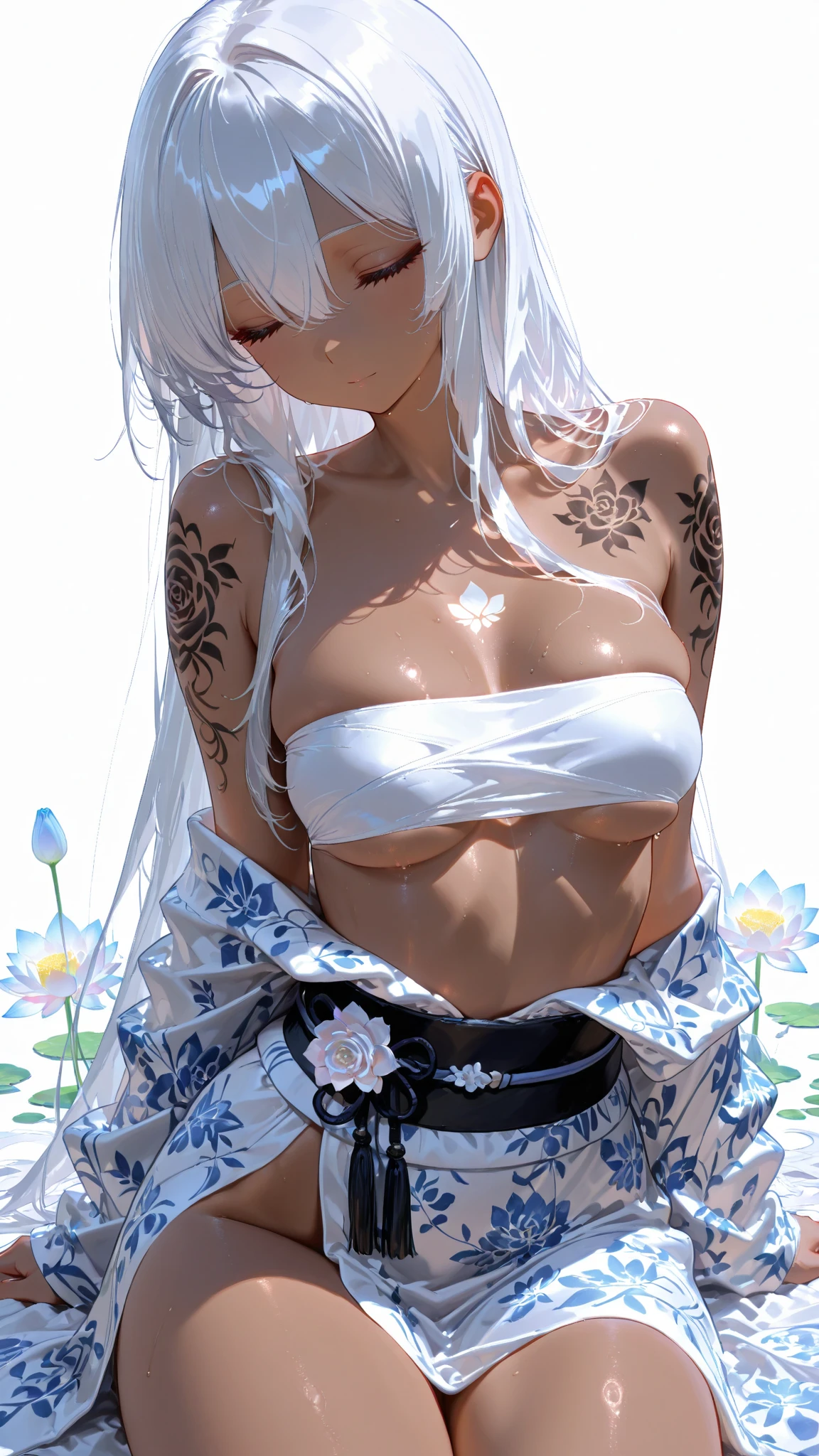 {{{{{16k}}}}}, {{{{{The immorality of watching the process of transforming a pure girl loved by everyone into more and more drug hallucination and With a scream her purity is tainted by a hallucination she goes insane her personality breaks down she degenerates into a drug sex addict and her gentle physiognomy becomes ugly but she is still cute and photograph showing a hallucination she is seeing floating in the air, Every time she struggles with her craving for the next drug her tattoos increase and the lines of her breasts become clearer, the former purist, exposing to the masses the nakedness she has never shown to anyone, she is degraded into such a dense drug hallucination that there is no turning back, She is forcibly transformed into a drug hallucination girl, her breasts become even larger and deeper with cleavage, her eyes and skin are changed to be smoother, Her hair is replaced by a bang long hair, She is wearing hearts collar that transformed her into a ordinary girl to get the drug hallucination cutest girl in a thousand years forever, The lascivious flowers tattoos are engraved}}}}},{{Extremely detailed}},{{{{{integrated her head pure small, Enchanting Too thick and erotic lips, Her thickened lips shimmer with luster}}}}},{{{{{She get more attractive and smoother her body, Her white tits are so fluffy, and are depicted in great detail, Nipples transformed into flower tattoos in unison with tattoos carved all over the tits, The lascivious flowers tattoos are engraved on her neck, both arms and lower abdomen, thighs and toes and finally on her entire body, depicting the process of transforming her into a lewd figure, her breasts rapidly drooping and her glossy Straight unruly hair dyed in a pure color}}}}}