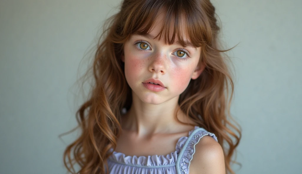 A four-year-old red-haired girl's backside
