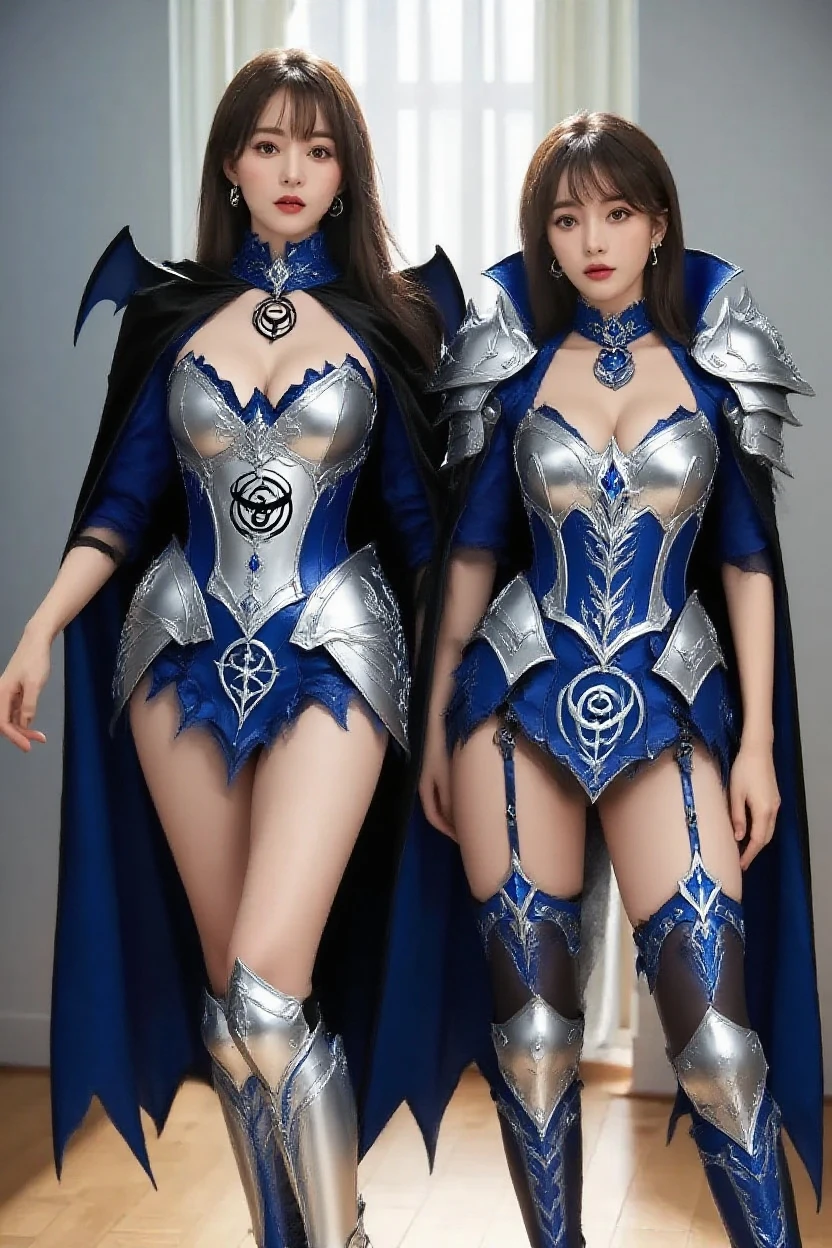 Professional , ​masterpiece、top-quality、photos realistic , depth of fields 、（Gemstone Blue Metal Body:1.９),(Matte Blue Black、gold patterns、Wind-effect、（cleavage of the breast）、Dragon Gold Weapon（Dragon Metal Body:1.４),Gorgeous gold weapons ,（Particles of light）、（Strange expressions）、Mystical expression、（（ Dragon's dense and gorgeous sword）） , Ultimate Beauty   、（（Blue hair））、（Castle background）、The dragon、（（Gangle's forest background））、Beautiful Caucasian beauty、（１a person）、dynamic ungle,(((Details of the two demon horns on the head)))、Smaller head、A smile、Castle background、Thin and beautiful female hands、cleavage of the breast、Soldier in iron armor on background、Mystical expression、Light Effects、Wind-effect、magic circles、With the legendary magic wand、（demonic wings）、（Blue hair）、（1 persons）、Battle Look、Anatomically correct body、Toostock、Toostock、