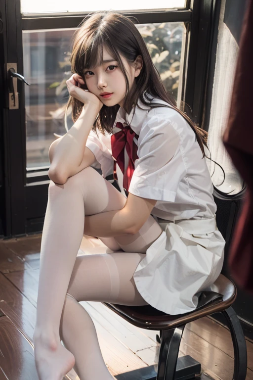 Super score
08:27:57
ulzzang-6500-v1.1,(raw photo:1.2), (photorealistic:1.4), Beautiful Meticulous Girl, very detailed eyes and faces, Beautiful detailed eyes, absurderes, unbelievable Ridiculous, hugefilesize, ultra - detailed, A high resolution, The is very detailed,best qualtiy,tmasterpiece,kemomimi,((Japanes girl' high school uniform)),illustratio,The is very detailed,CG,unified,8k 壁纸,Amazing Cleavage,finely detailled,tmasterpiece,best qualtiy,The is very detailed的 CG unified 8k 壁纸,light in face,cinmatic lighting, 1girl, 16 years old,((pantyless)),(((dynamicposes))),(Camel toes),(A half body),((Pantyhose)),((Sit with your knees folded))