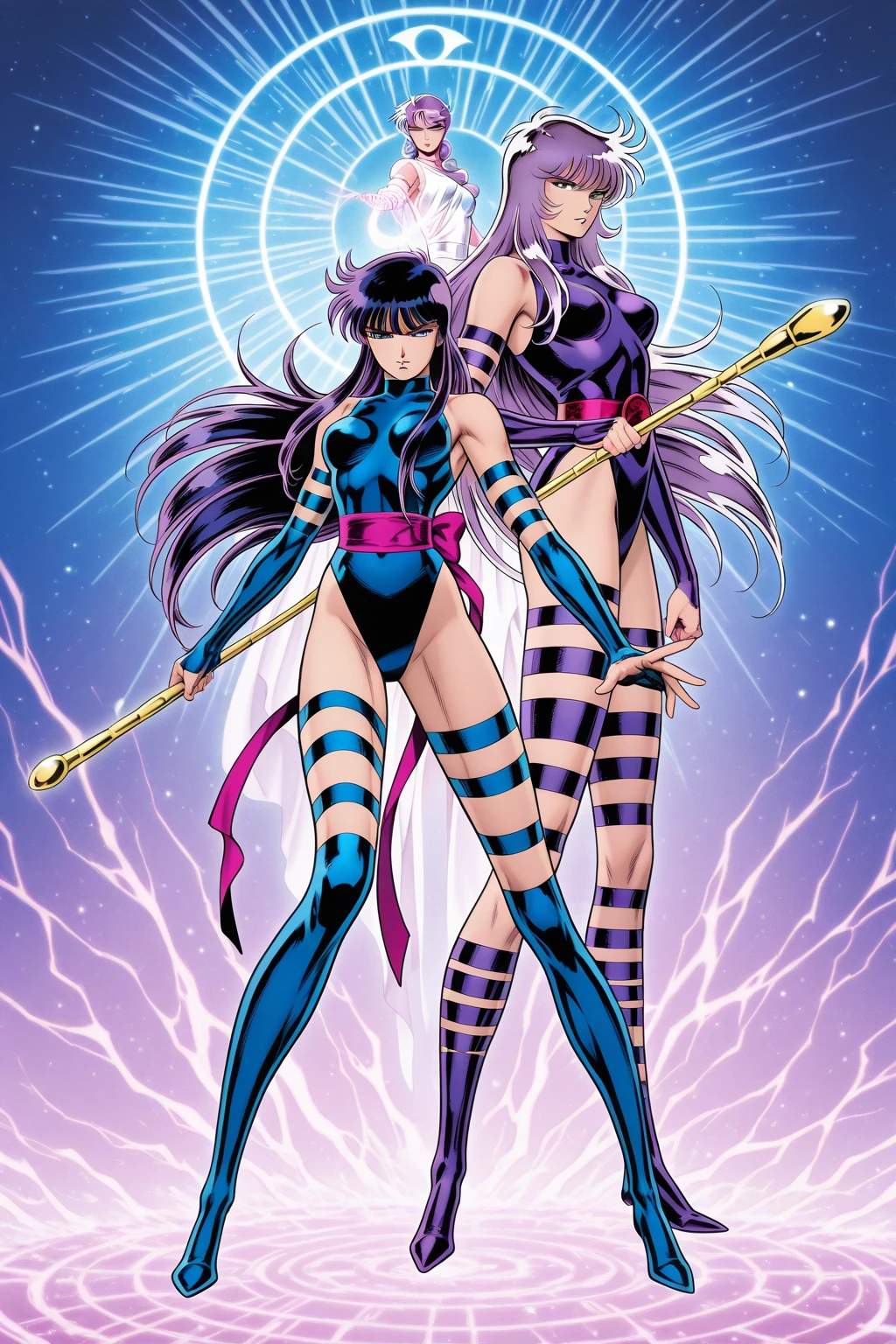 (tanned lustrous) vampire, (masterpiece), intricate details, retro, ((2000s anime)), ((best quality)), (purple gothic chateau in a forest at night), (gothic long tight sparkly) shiny [purple orange dress], vampiric ears bat, detailed lace, (natural stones) jewelry, (dark brown lips), choker, slim-thick, extremely detailed, covered, dynamic pose