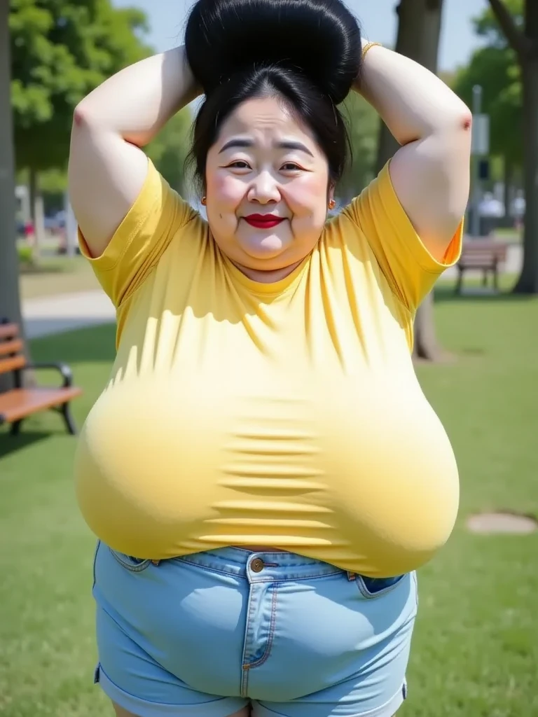 ((((Very fat woman))))、Summer Festival、smile、cute、Beautiful Asian Girl、4K、RAW、Ultra HD
