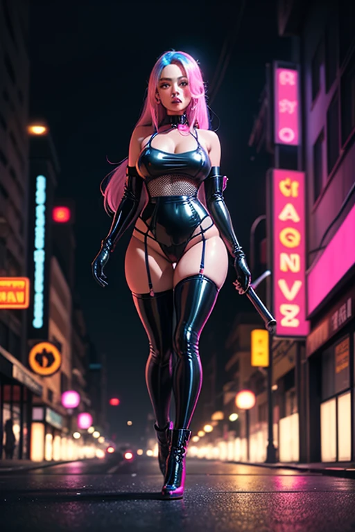 Alaf in black and pink costume posing for photo,(huge tit), an oppai cyberpunk, female cyberpunk anime girl, cyberpunk 2 0 y. o Model girl, Cyberpunk Anime Girl, dreamy cyberpunk girl, in the cyberpunk city, Cyberpunk Girl, bright cyberpunk glow, cyberpunk beautiful girl, In a cyber-punk style, cyberpunk anime girl in hoodie, hyper-realistic cyberpunk style, at a cyberpunk city