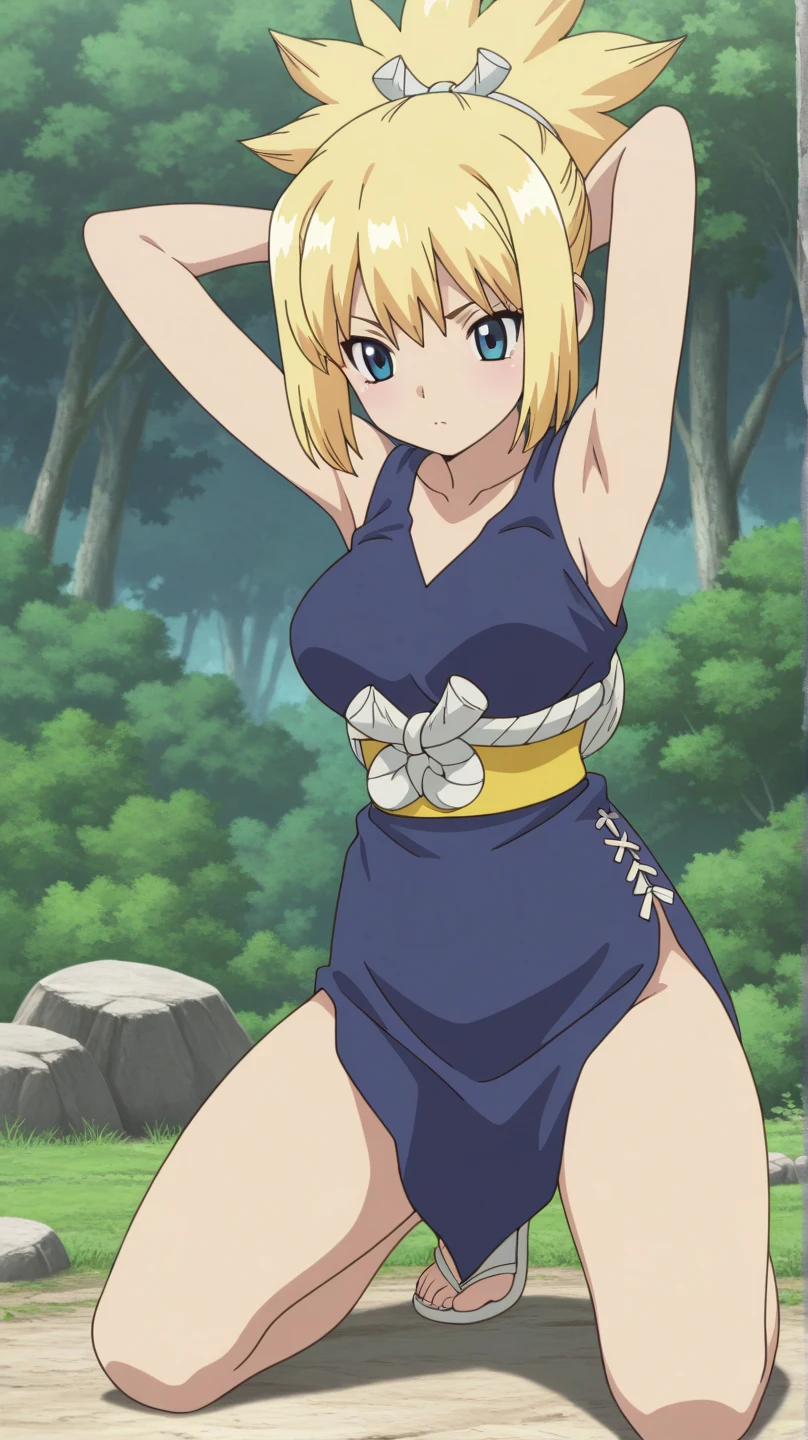 score_9, score_8_up, score_7_up, score_6_up, score_5_up, score_4_up, BREAK, source_anime, ytemari, 1girl, blonde hair, quad tails, white cloth blindfold over eyes fishnets, purple garment, sash, solo, simple background, anime screencap, anime coloring, cloth gagged, underwater background, shibari, hands behind back, eyes closed, show full body, underwater background, coral reef, face turning blue from oxygen depravation, looking above, tied up with tape and rope, ball and chain on one leg, legs bound, wrists bound, white cloth gag, subject off center to the left, legs and ankles tied up, white cloth blindfold, white cloth gag, white cloth blindfold, angry and panic expression