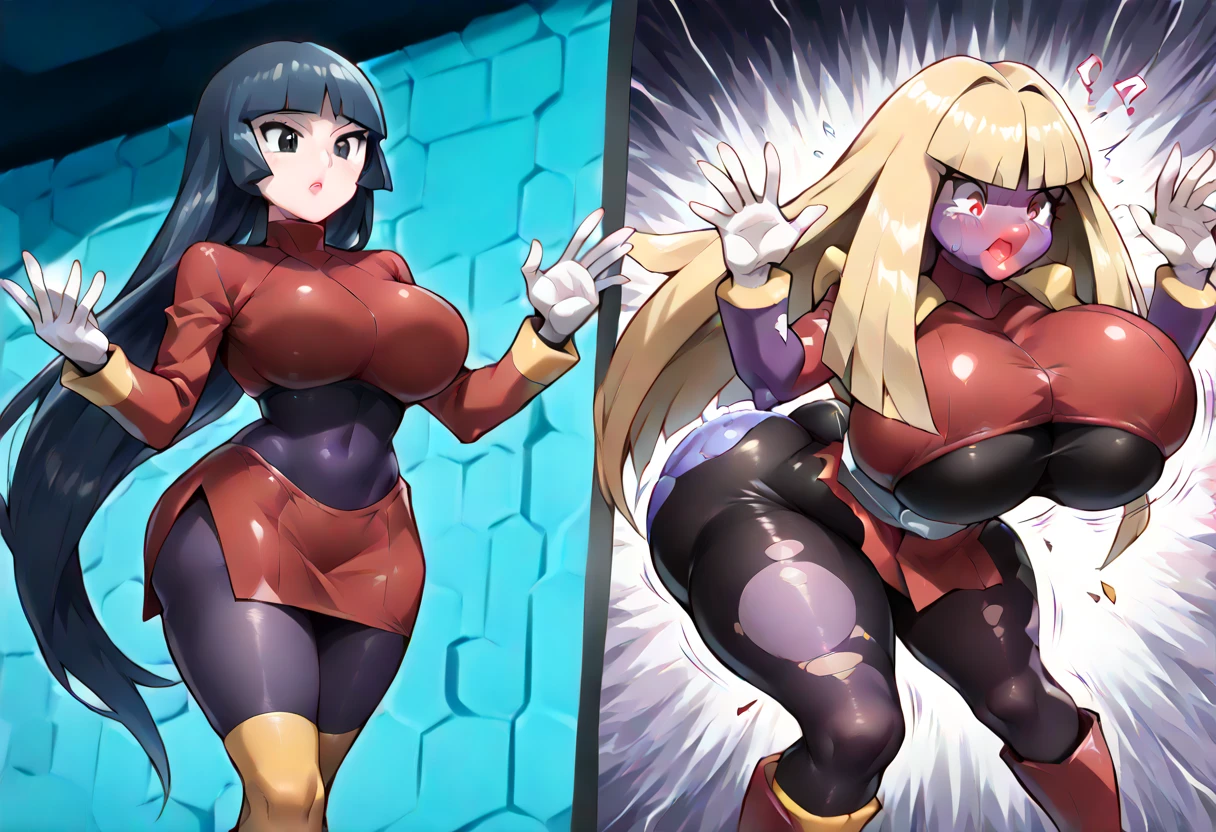 (Private 4K)、(High resolution:1.2)、(High freshness:1.2)、、(Whole Body Ezbian:1.2)、(Two Women:1.6)、((Women with exaggerated large physiques))、(Super big breasts fully opened:1.8)、abnormally developed muscles,,Barefoot woman, , Big arms、(Huge muscles:1.4)、(Dynamic pose:1.2)、(A woman sprints through a very narrow hole:1.8)、(Naked Women:1.6)、