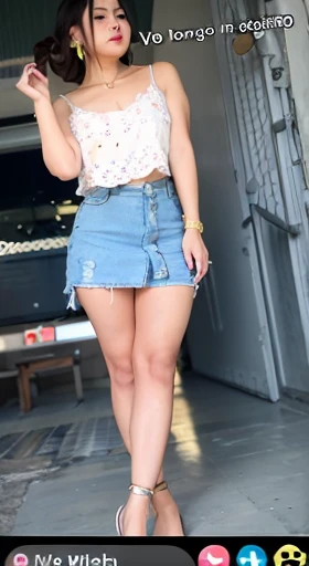 arafed woman in no clothes, clear shorts, torn shorts, exposed thighs, exposed thighs!!!, large thighs, 😭 🤮 💕 🎀, Big tits, huge tits, no clothes, sexy, cute, wide hips, thick thighs, pear-shaped body, minimal clothes, thick, extra wide hips, bbw, wide girl, giant tits, busting out, nipple showing, tight dress, tits spilling out the side, sideboob, fat showing, minimal clothes, thick, thicc, upper body zoom, showing waist, major cleavage super wide hips, thick thighs, huge round tits showing, naked, no clothes, super wide hips with hip cleavage