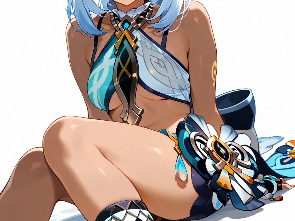Only sensitive areas are obscured,Underboob,under boob,Show all but sensitive parts,sideboob,drench,Cover only the middle of the chest,Expose the upper part of the chest,Expose the side of the chest,Soaked,There is no obstruction on the upper, lower, left, and right sides of the chest, the ultimate chest, exceeding the normal proportion of the chest, and the ultimate leg,transparent,Leg lift,There is no connection in the middle of the chest, raised legs,Damaged clothes, hollowed out designs, and intertwined clothing designs, exposing 99% of the chest ,Burst boob,Expose clavicle,Leg opening,Open your legs,Expose upper chest,transparent,Oil shiny and smooth,Realistic details,Exaggerated body proportions,A straight chest,Clothing that blends with the body,Aggressive, bold,Loose clothing,Super Realistic,Blowing bullets can break, smooth and fair, muscle details, Muscular development,Brightness improvement,Larger chest,big breasts thin waist,beautifullegs,long leges,Raise your legs,Elevate the legs,One word horse,Elevate your legs,Open your legs,spreads her legs apart,soaking wet,Get wet,Drenched,strong,musculature,Robust,bodybuilding,White hair,dancing posture,knee boot,over knee socks,Over-the-knee boots,Three times larger than normal chest