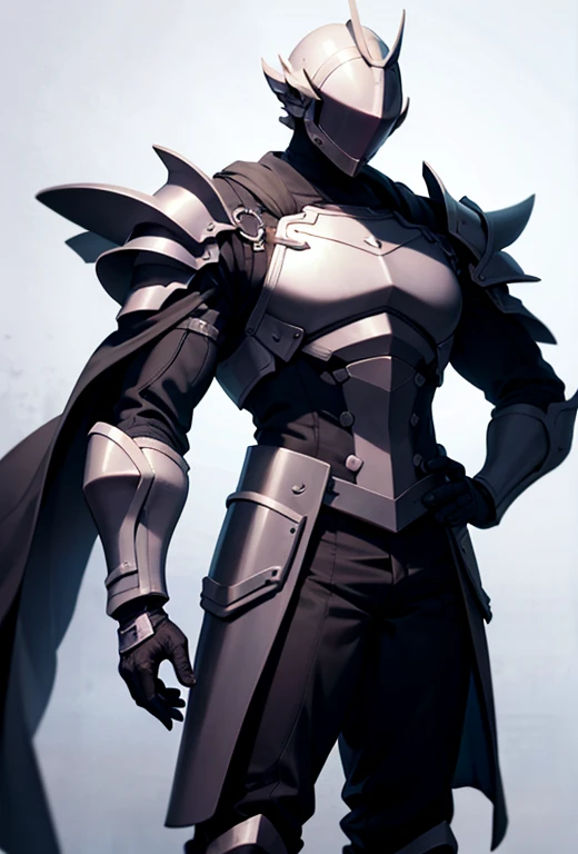 bare torso, helmet, bulging, more bulges, bulging, bulging, protruding, goblin slayer, bulging, bulging tubercle, huge, bulging out of pants, bulge out of pants, bulge out of pants,